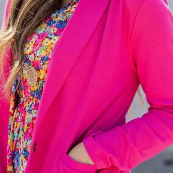 Heyson NWT Pink Blazer Jacket - Picture 13 of 16